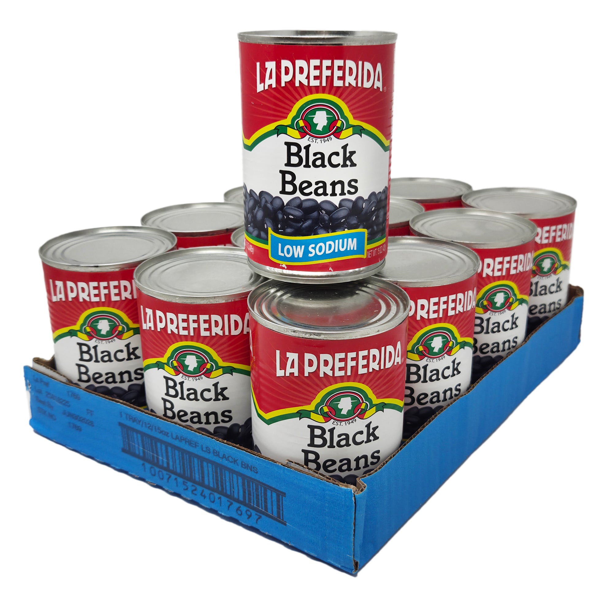 Case of 12 La Preferida Low Sodium Black Beans 15oz